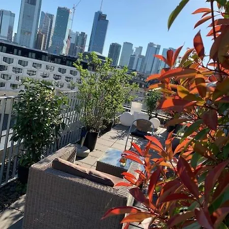 Penthouse Mit Blick Auf Skyline