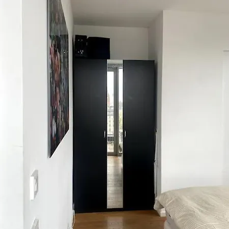 Penthouse Mit Blick Auf Skyline 公寓 美因河畔法兰克福